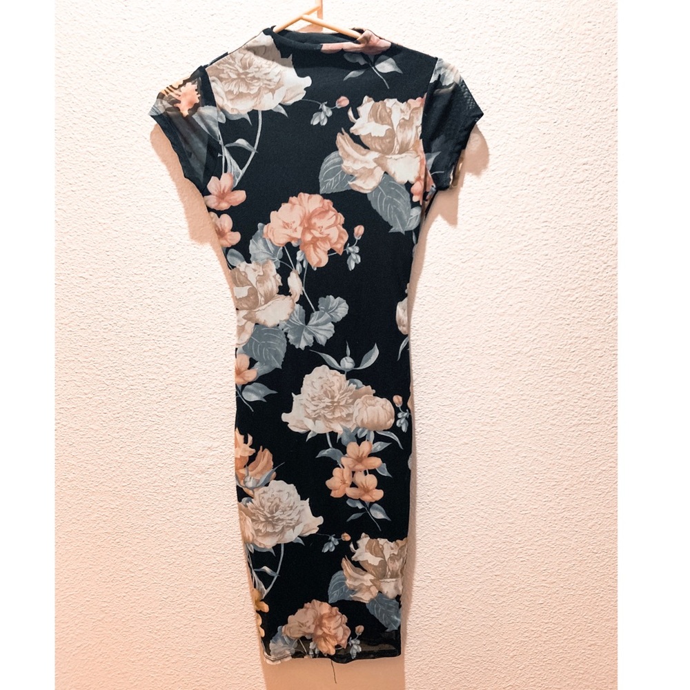 Floral midi dress